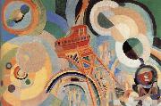 Delaunay, Robert Air iron and Water Spain oil painting artist